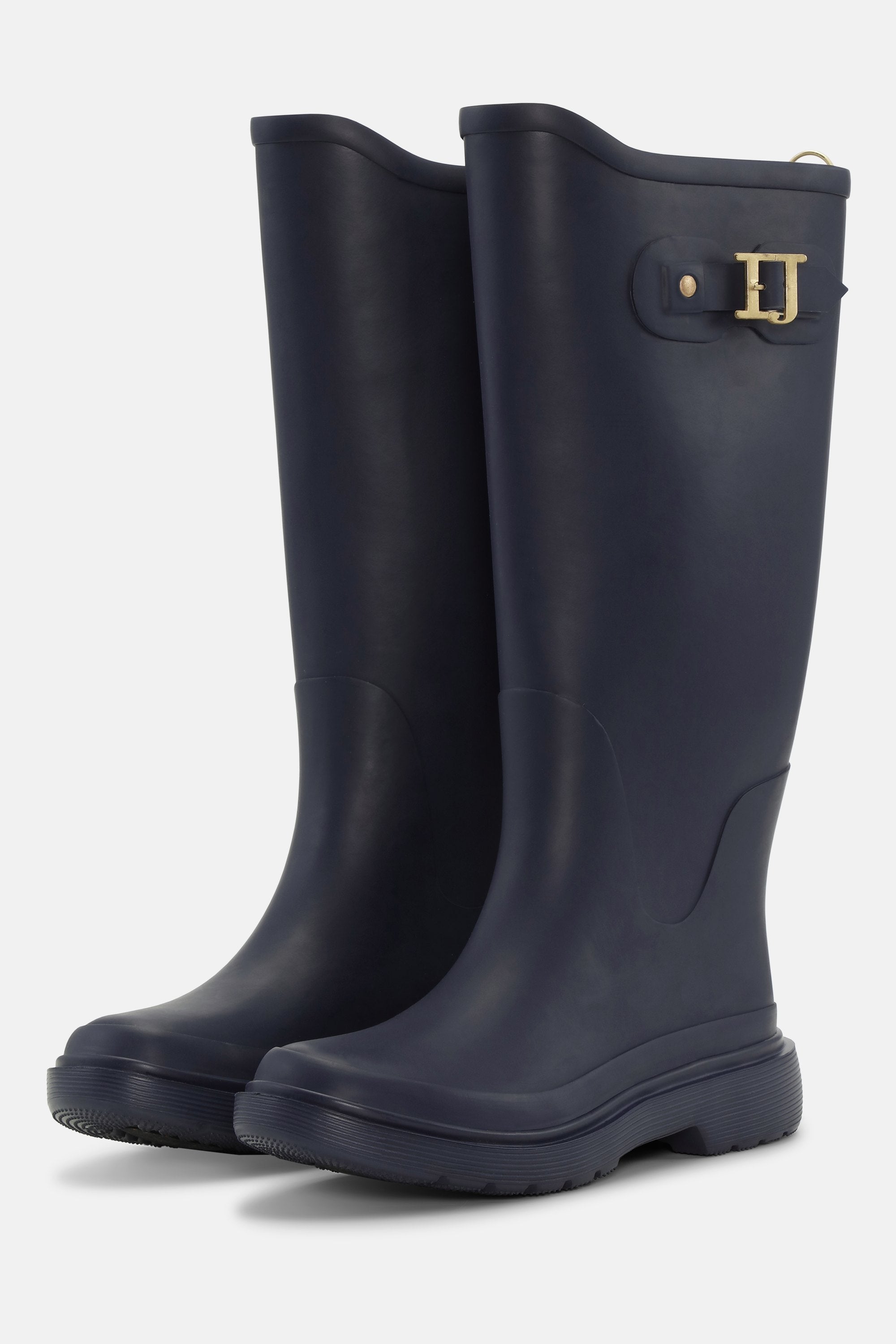 Lange Gummistøvler - Navy Navy